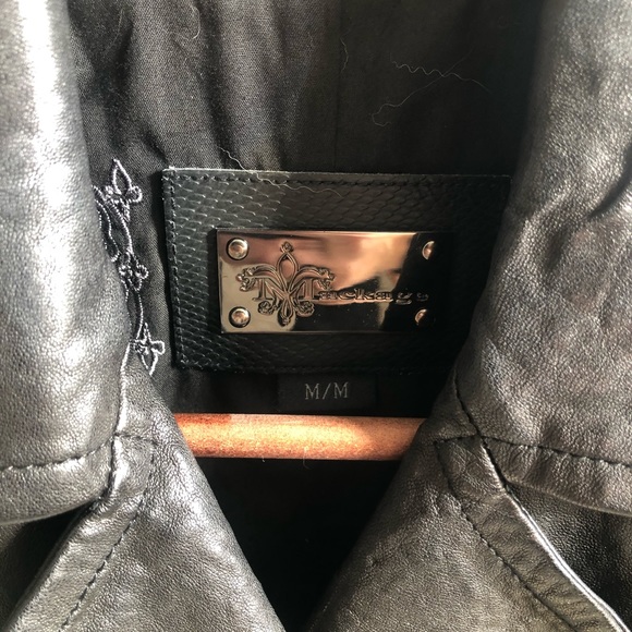 Mackage Leather Vest Black - Picture 2 of 6